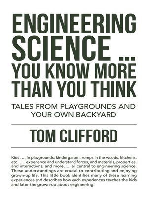 cover image of Engineering  Science ... You Know More Than You Think